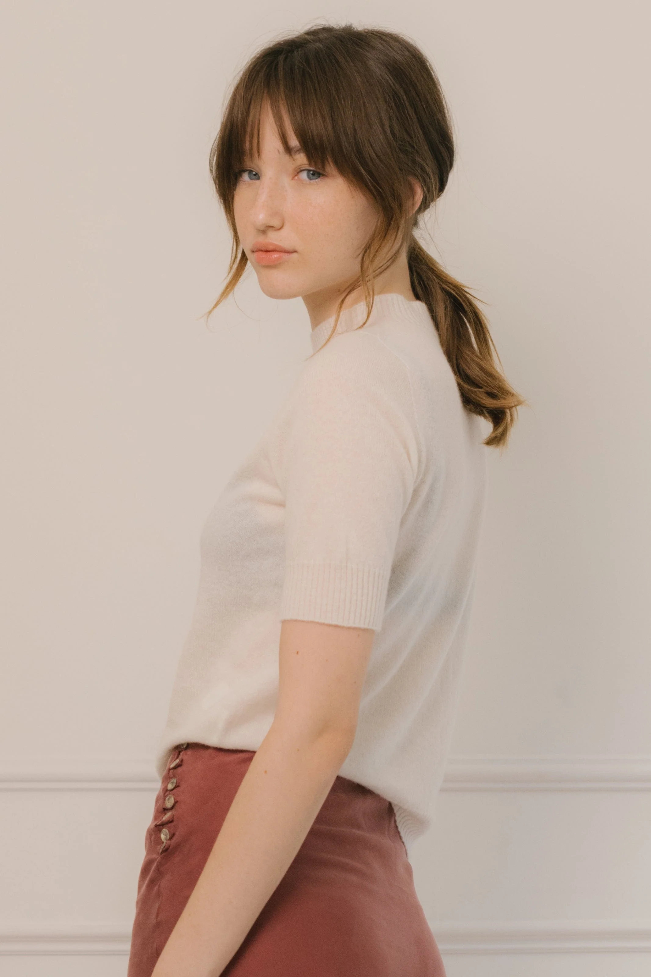 T-SHIRT CASHMERE WHITE - Image 3